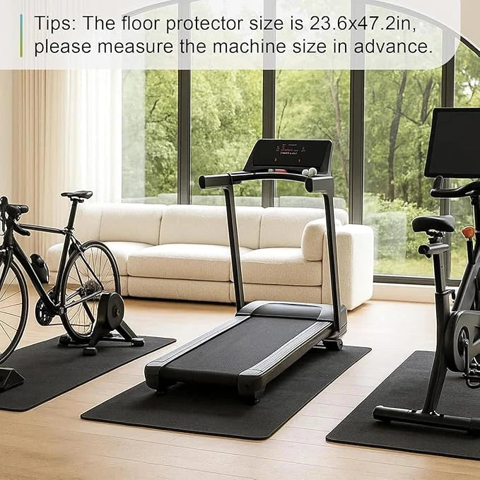 Antislipmat voor fitnessapparatuur