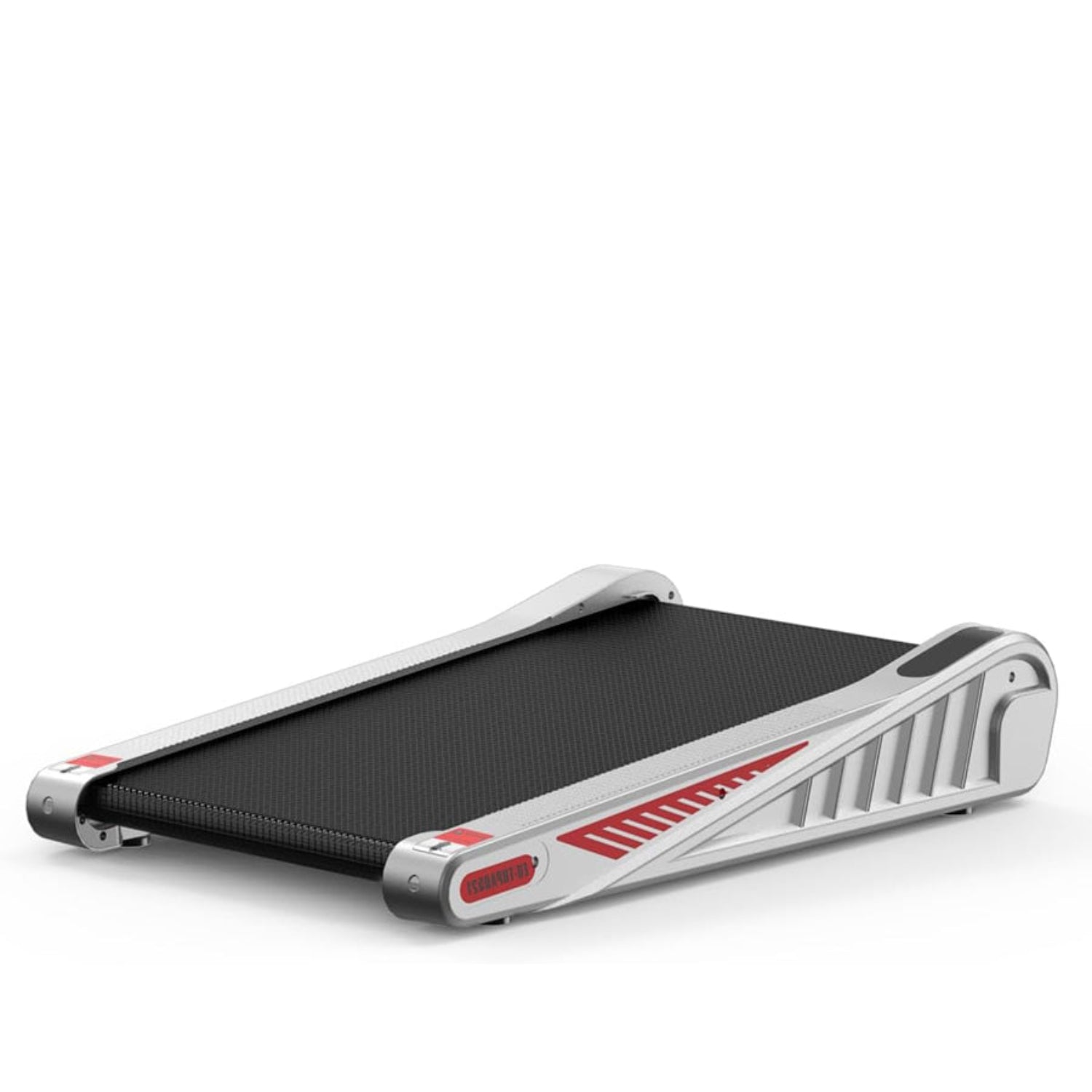 Opvouwbare loopband op een witte achtergrond